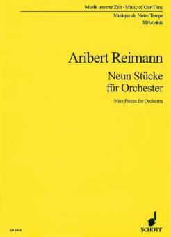 9 Stücke für Orchester 