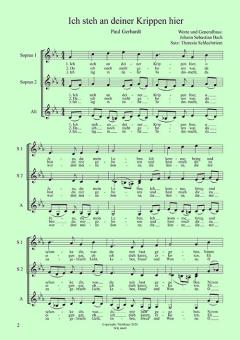 Ich steh an deiner Krippen hier 