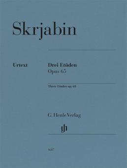 3 Etüden op. 65 