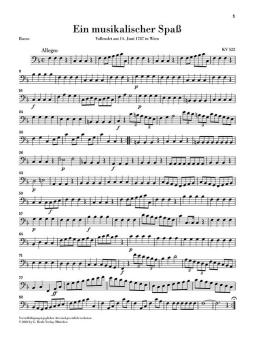 Ein musikalischer Spaß KV 522 