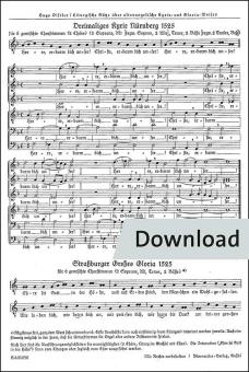 Dreimaliges Kyrie Nürnberg 1525 (SSA+TBB) 