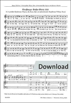 Straßburger Großes Gloria 1525 (Solo-T, SATB) 