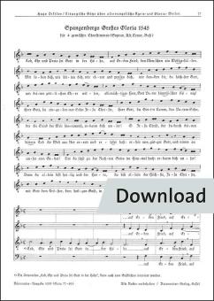 Spangenbergs Großes Gloria (1545) 