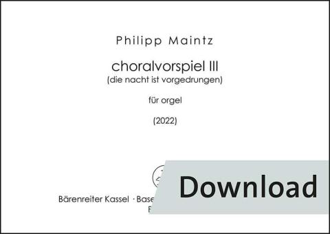 Choralvorspiel 3 