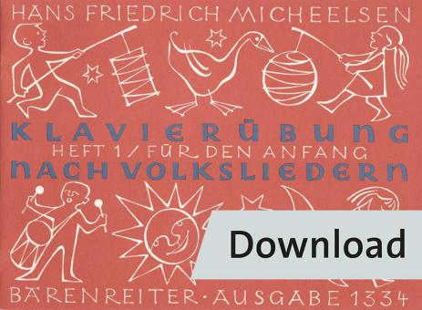 Klavierübung nach Volksliedern 