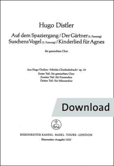 Kinderlied für Agnes und 3 Kanons 