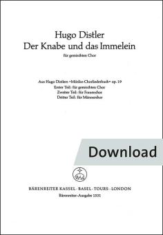 Der Knabe und das Immelein (Im Weinberg auf der Höhe) 