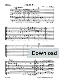 Wie lieblich sind deine Wohnungen 