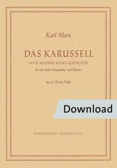 Das Karussell und andere Rilke-Gedichte op. 50/2 (1949) 