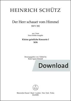 Der Herr schauet vom Himmel SWV 292 