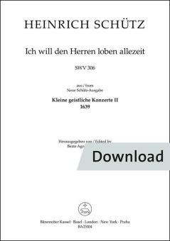 Ich will den Herren loben allezeit SWV 306 