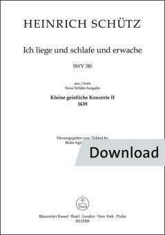 Ich liege und schlafe und erwache SWV 310 