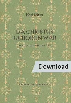 Da Christus geboren war 
