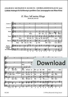Herr, lass meine Klagen für dich kommen Download