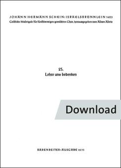 Lehre uns bedenken, dass wir sterben müssen Nr. 25 