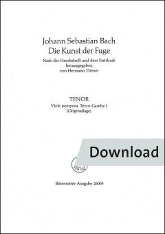 Die Kunst der Fuge BWV 1080 