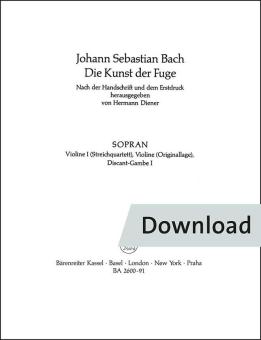 Die Kunst der Fuge BWV 1080 Download