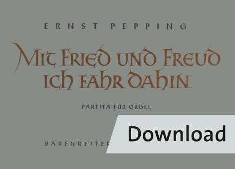 Mit Fried und Freud ich fahr dahin (1953) 