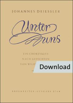 Unter uns op. 23/3 (1952) 