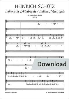 Alma afflitta che fai? - Seel in Nöten SWV 4 