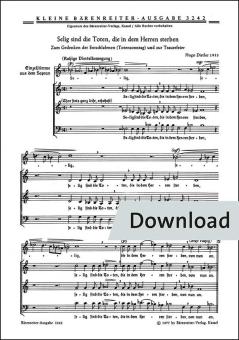 Selig sind die Toten Nr. 35 