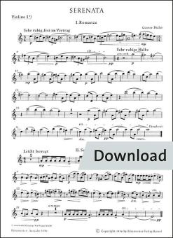 Serenata für Streichorchester (1956) 