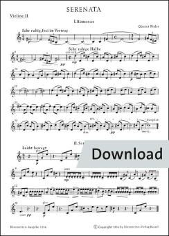 Serenata für Streichorchester (1956) 