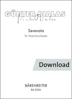 Serenata für Streichorchester (1956) 