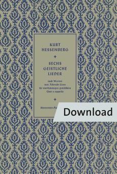 6 geistliche Lieder op. 55 (1951) 