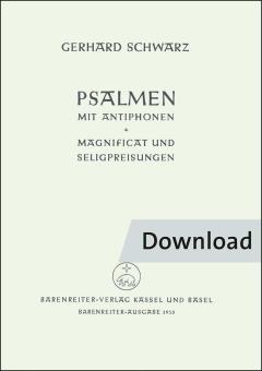 Psalmen und Antiphonen - Magnificat - Seligpreisungen 