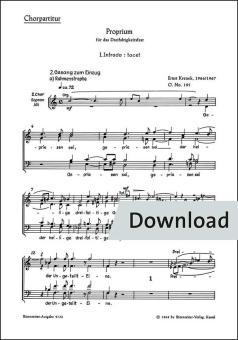 Proprium für das Dreifaltigkeitsfest op. 195 