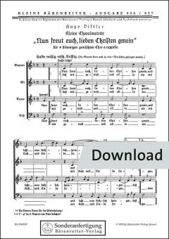 Nun freut euch, lieben Christen gmein (1935) 