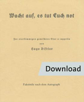 Wacht auf, es tut euch not (1935) 