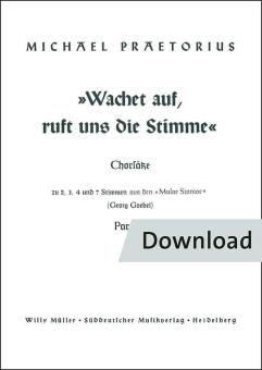 Wachet auf, ruft uns die Stimme 