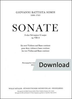 Triosonate G-Dur op. 8,2 