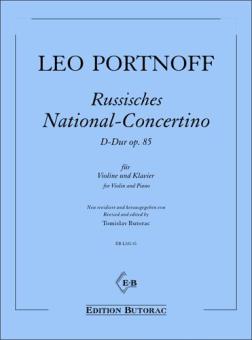 Russisches National-Concertino D-Dur op. 85 