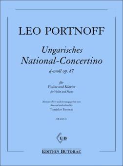 Ungarisches National-Concertino d-moll op. 87 