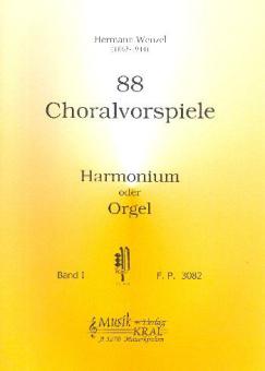 88 Choralvorspiele 1 
