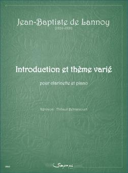 Introduction et thème varié 