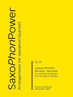 SaxoPhonPower Vol. 25: Barcarole (Barcarolle) 