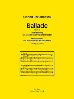 Ballade op. 29 