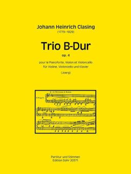 Klaviertrio B-Dur op. 4 