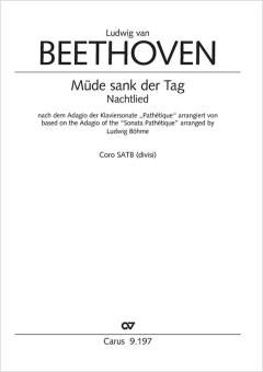 Müde sank der Tag Standard