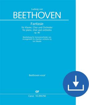 Fantasie für Klavier, Chor und Orchester op. 80 Download