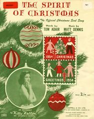 The Spirit Of Christmas (The Official 1954 Christmas Seal Sale Song) 