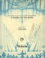 I Wished On The Moon 