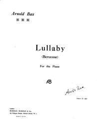 Lullaby (Berceuse) 