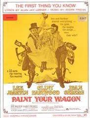 The First Thing You Know (from 'Paint Your Wagon') 