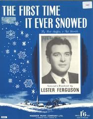 The First Time It Ever Snowed 