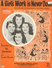 A Girl's Work Is Never Done 